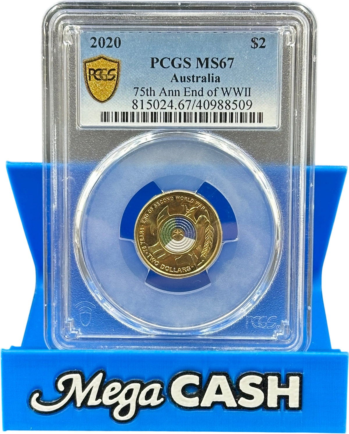 2020 PCGS MS67 75th Anniversary End Of WWII