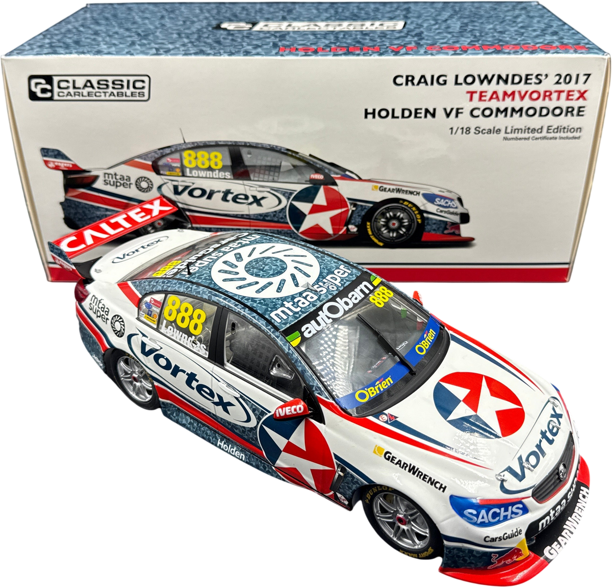ClassicCarlectables - 1:18 2017 Craig Lowndes - Holden VF Commodore