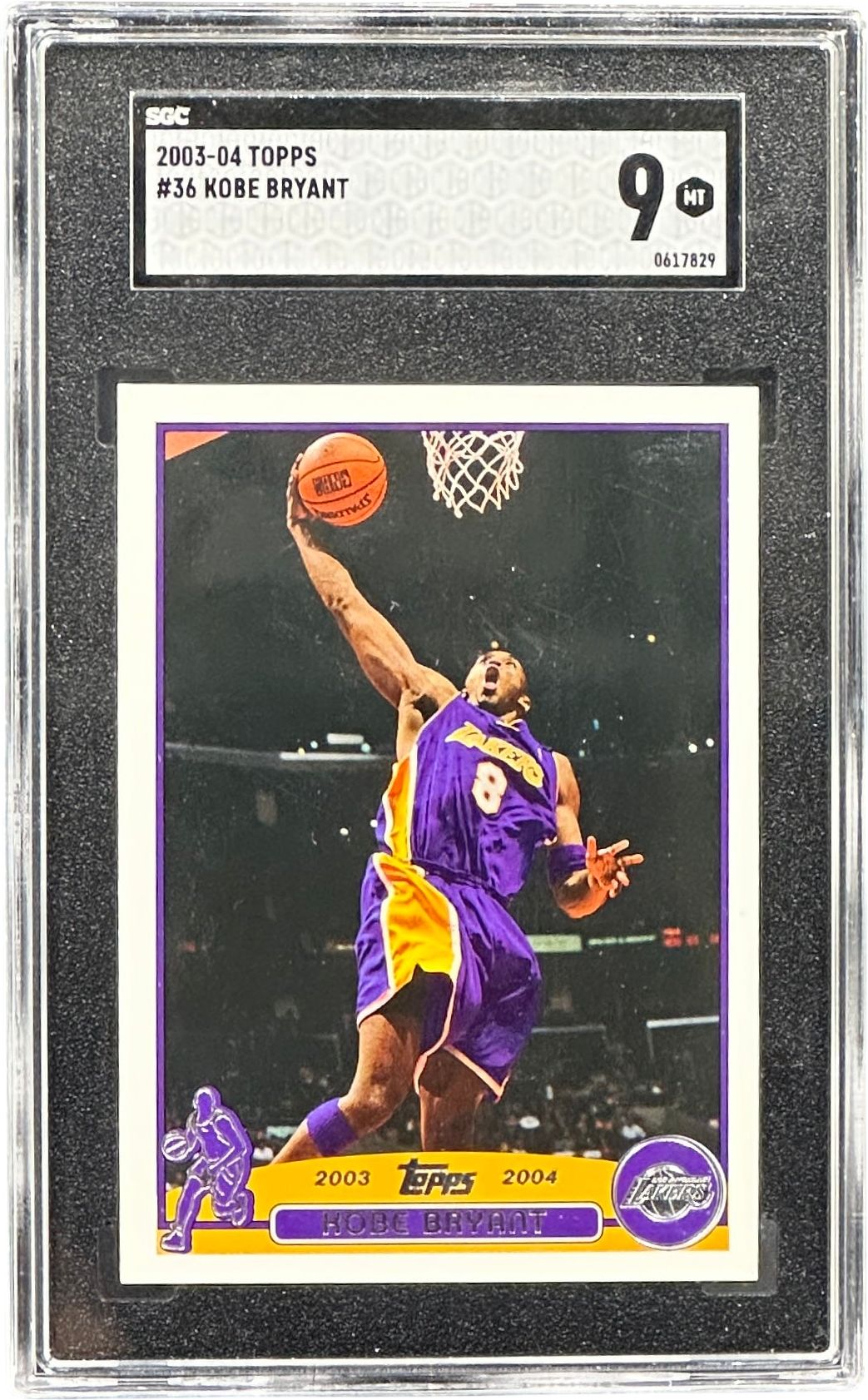 Topps - SGC 9 - 2003-04 Kobe Bryant #36