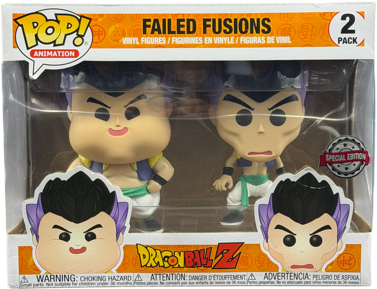 Pop Animation 2 Pack Failed Fusions DragonBall Z