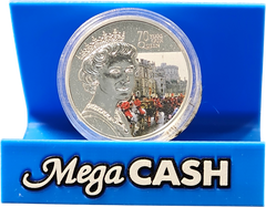 1 Crown - Elizabeth II Platinum Jubilee - Windsor Castle - Platinum Plated