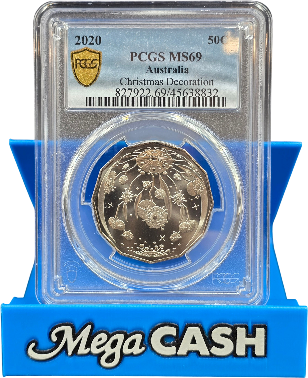 PCGS MS69 - 2020 Christmas Decoration 50c