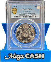 PCGS MS69 - 2020 Christmas Decoration 50c