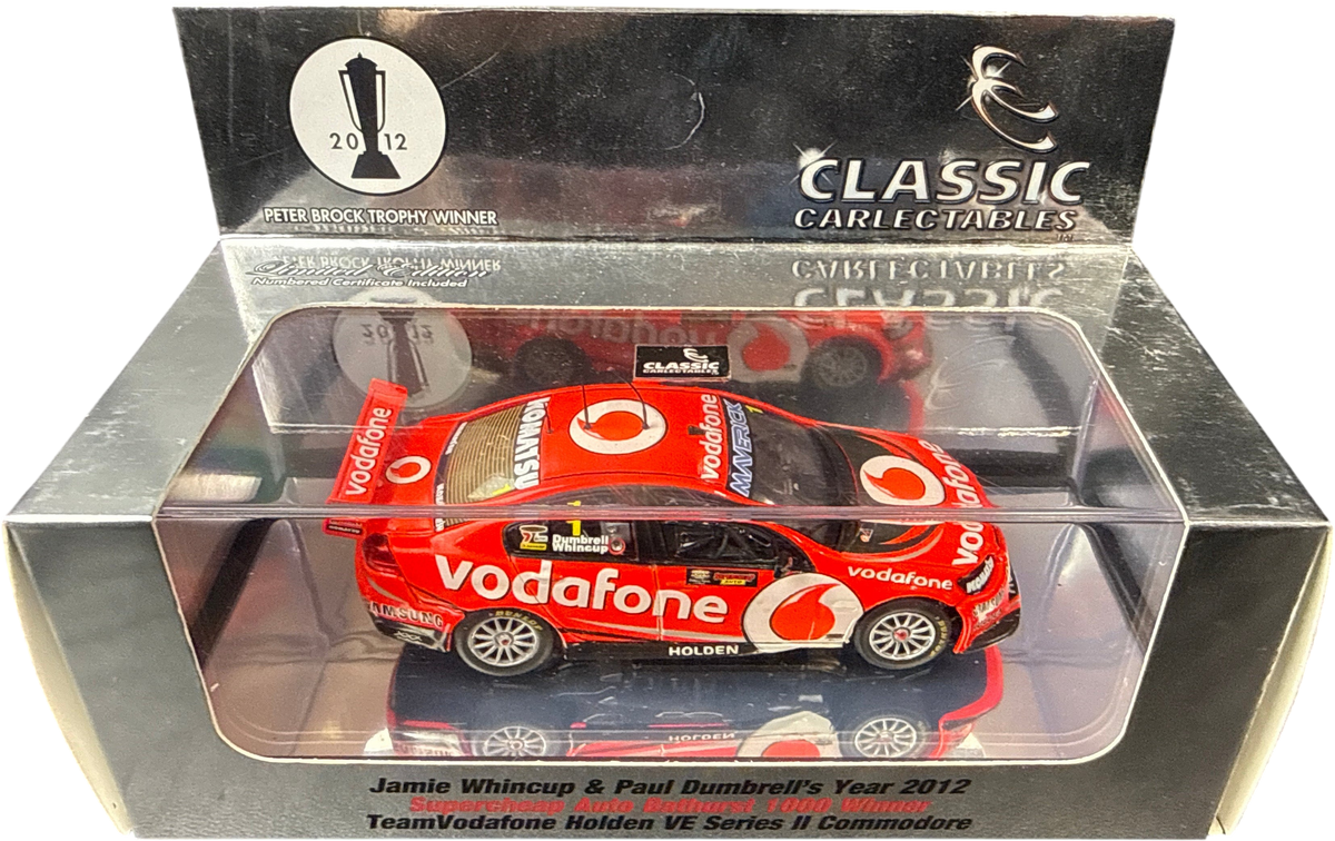 Classic Carlectables - Team Vodafone Holden VE Series II Commodore - 101-15