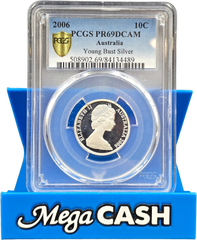 PCGS PR69DCAM - 2006 Young Bust Silver 10c