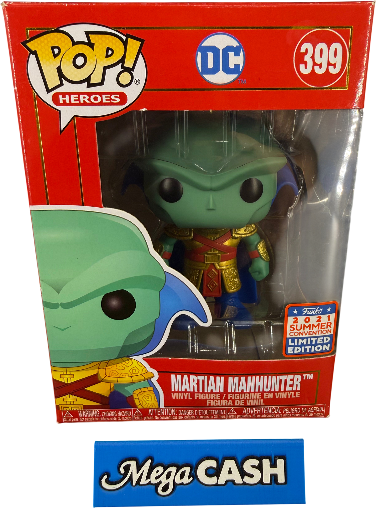Funko POP! Heroes - DC Martian Manhunter #399