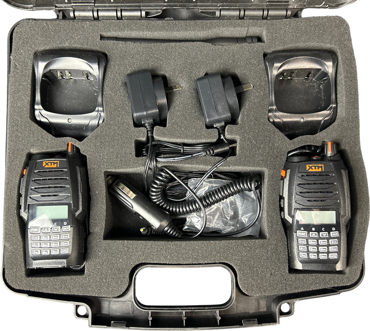 XTM 5W UHF CB Dual Radio Kit