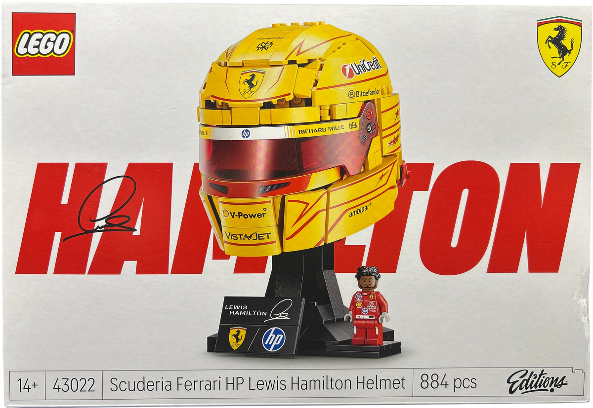 LEGO Scuderia Ferrari HP Lewis Hamilton Helmet - 43022