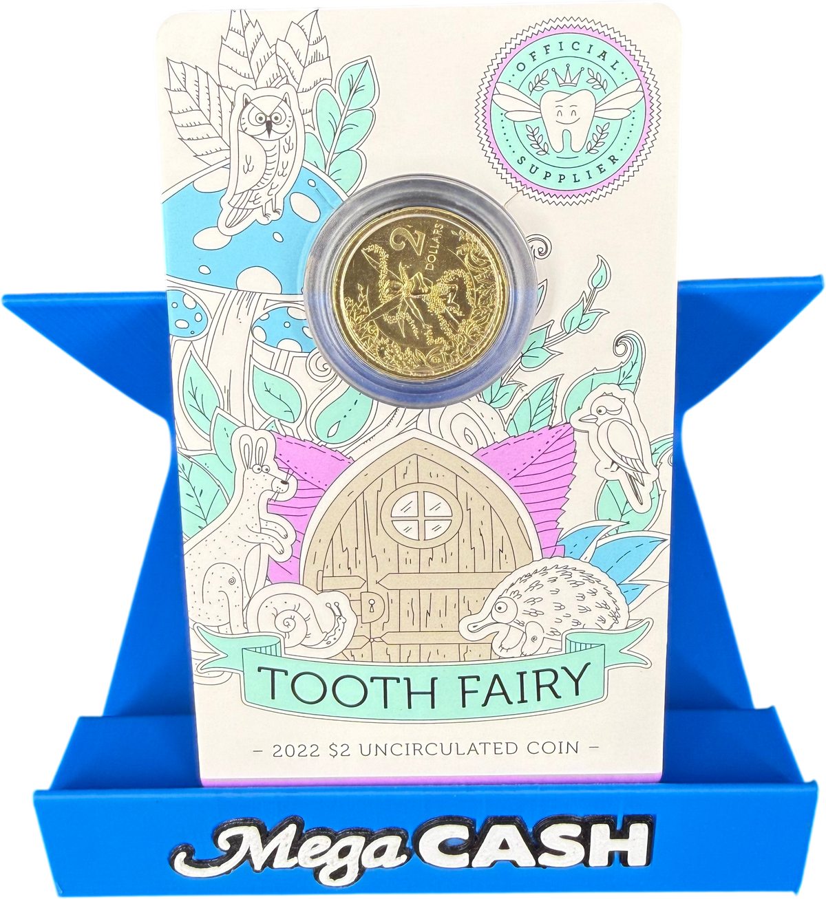 2022 $2 Tooth Fairy Carded Coin