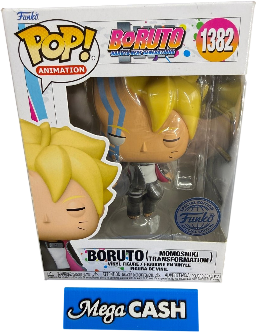 Funko POP! Animation - Boruto Momoshiki Transformation 1382 - Mega Cash Sydney