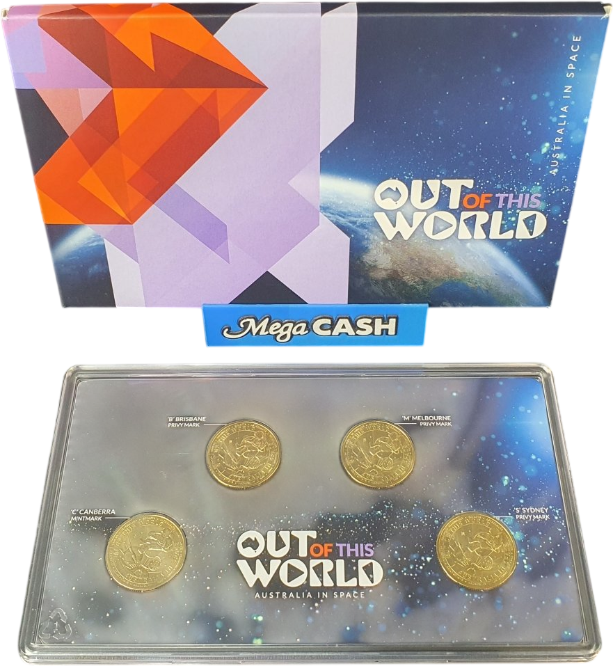 2024 Out Of This World 4 - Coin Mintmark & Privy Mark Coin Set - Mega Cash Sydney