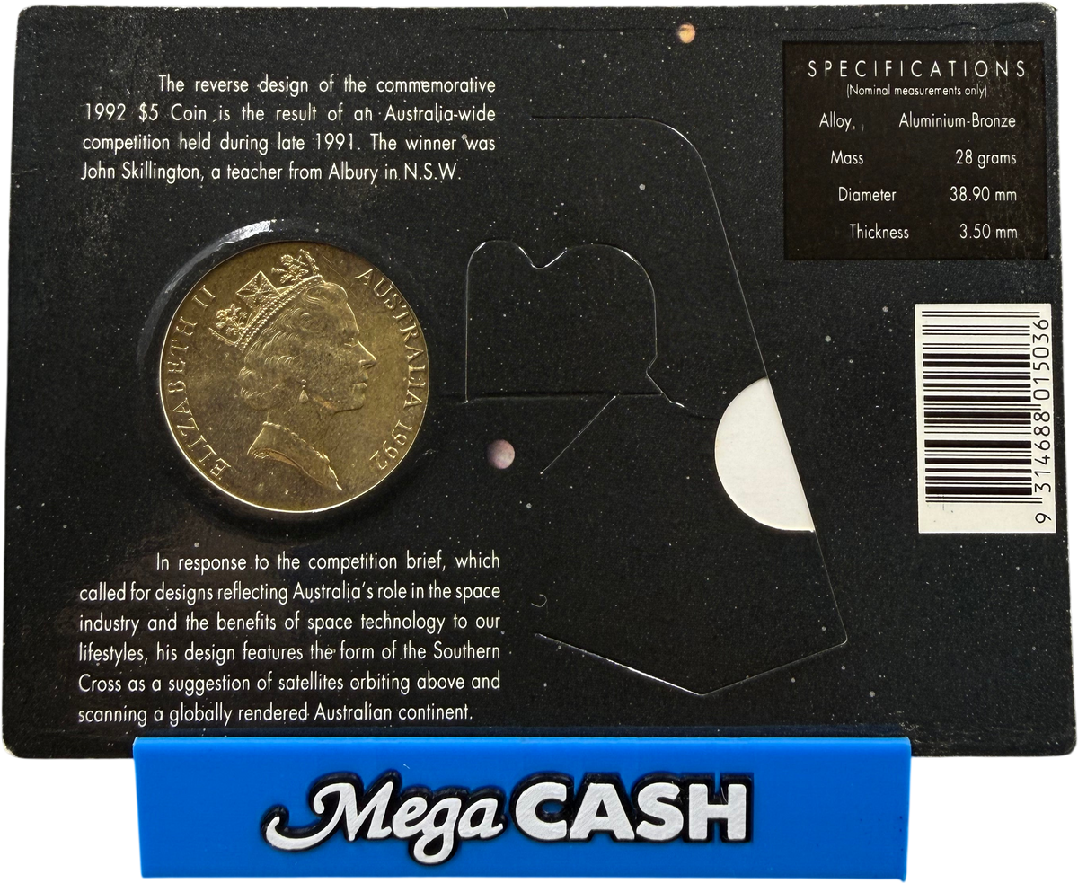 1992 RAM $5 Coin Commemorating the International Year of Space