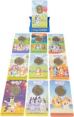 2024 Bluey 10 x $1 Privy Mark Uncirculated Coins - Mega Cash Sydney