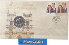 2011 50 CENT COIN ROYAL WEDDING - Mega Cash Sydney
