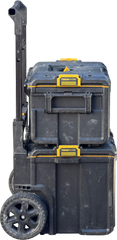 Dewalt Tool Box Tough System 2.0 x2 Crates and Caddy