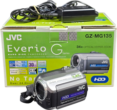 JVC - Everio G Series Hard Disk Camcorder - GZ-MG135