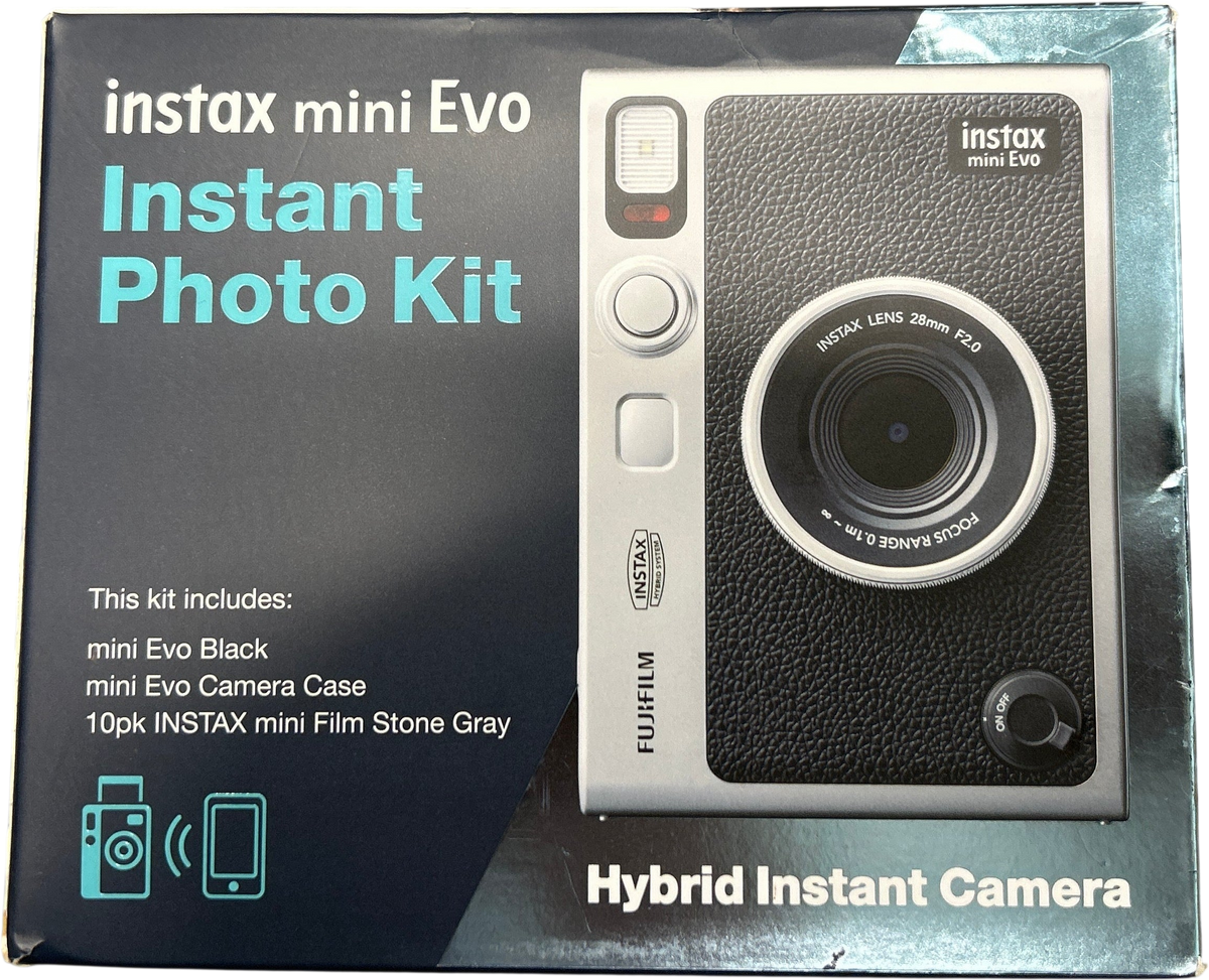 Fujifilm Instax Mini Evo Camera Instant Photo Kit
