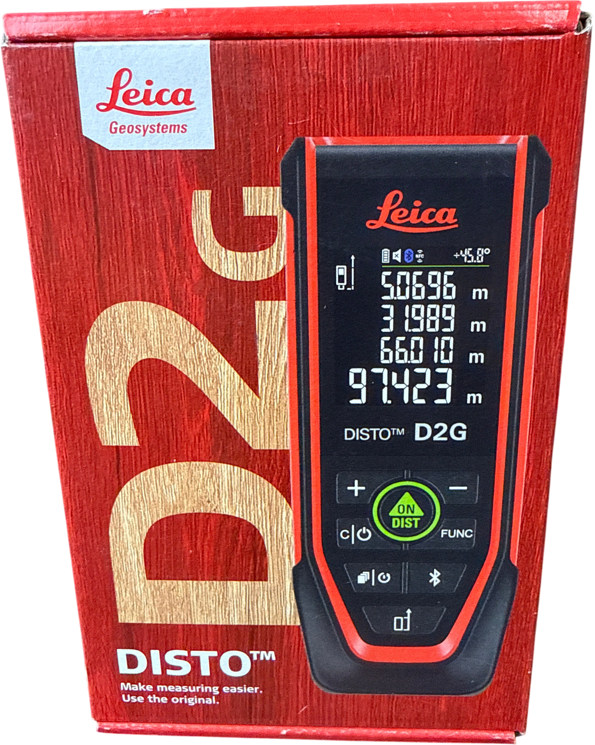 LEICA - 120m Disto D2G Green Beam Distance Measurer