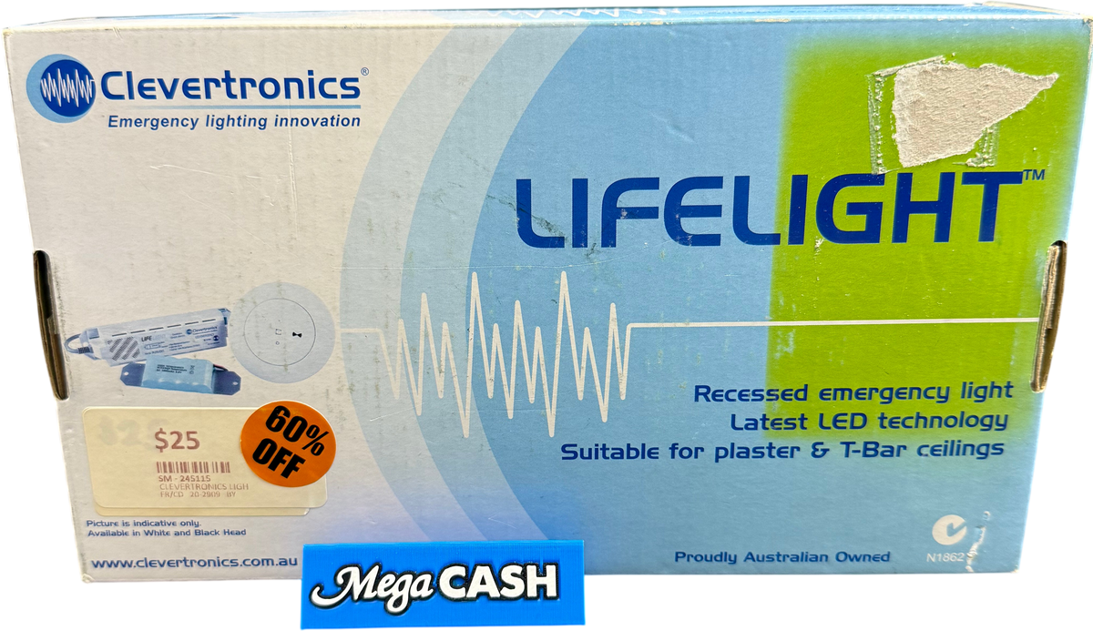 Lifelight Recessed Emergency Light