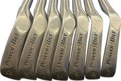 Power Bilt Golf Set - 7 Irons - 2 Wedges - 3 Woods - In Bag