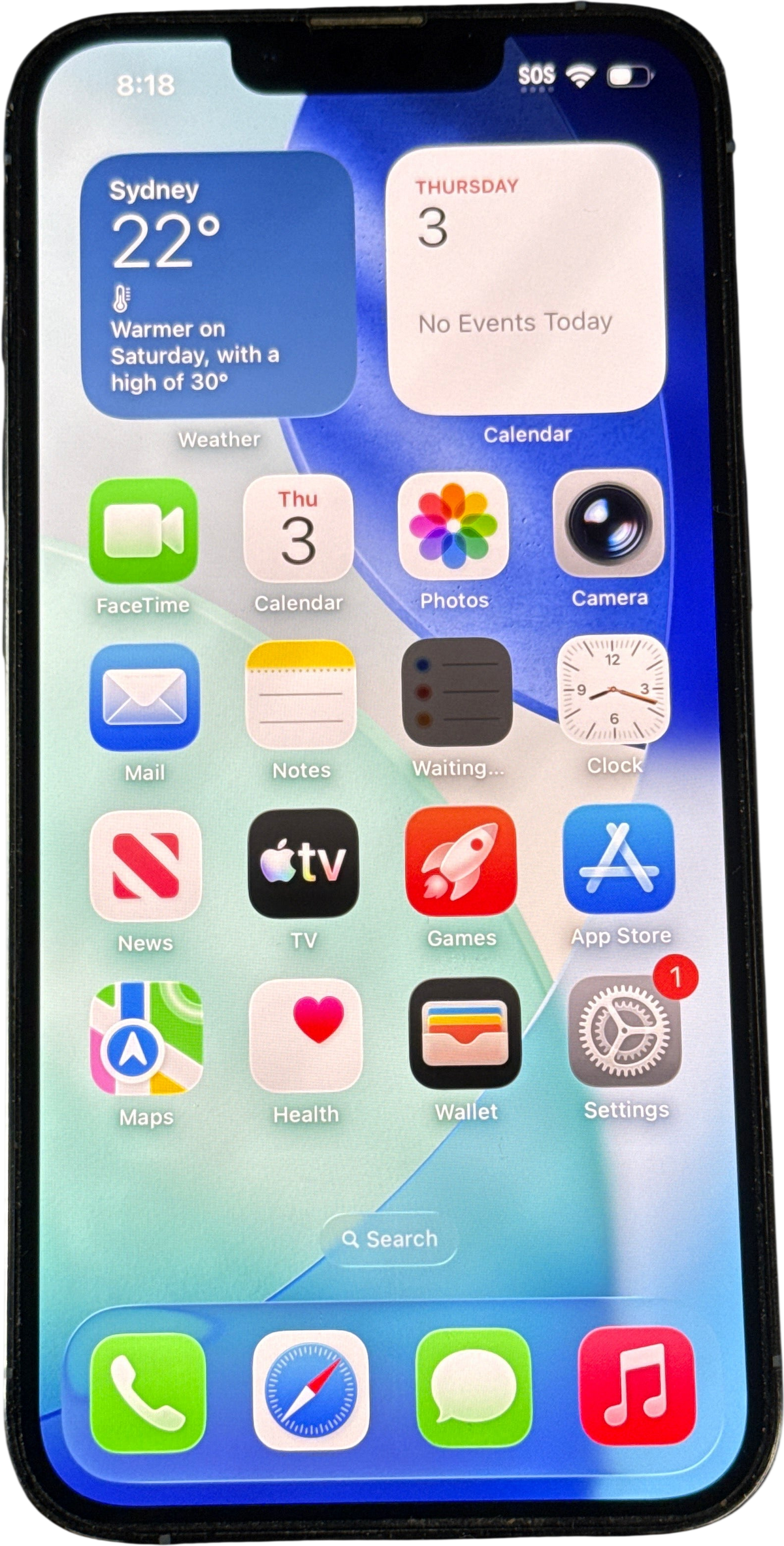 Apple iPhone 13 Pro - 256GB - A2638 | MLVP3X/A