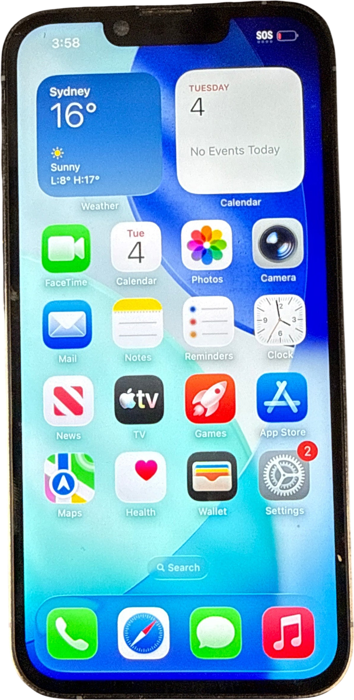 Apple iPhone 13 Pro - 128GB - A2638 | MLVD3X/A