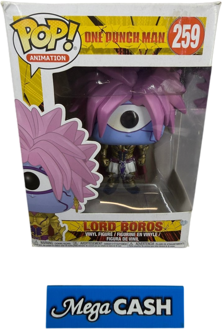 Funko POP! Animation - Lord Boros One Punch Man 259 - Mega Cash Sydney