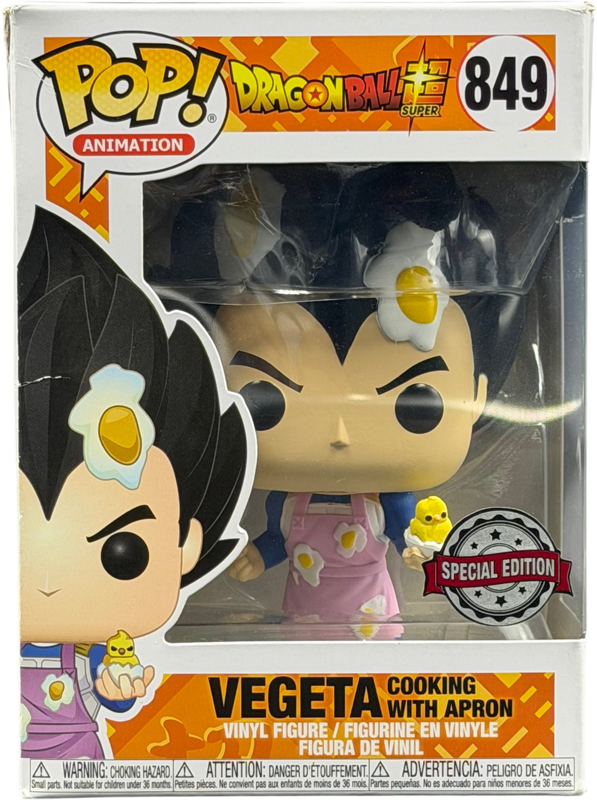Pop Animation 849 DragonBall Super Vegeta Cooking with Apron