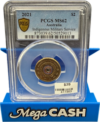 2021 $2 IMS MS62 - Graded Coin Indigenous Military Service