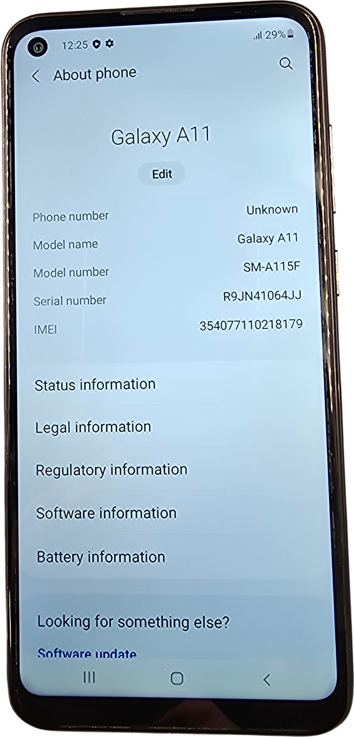 Samsung Galaxy A11 - SM-A115F - 32GB