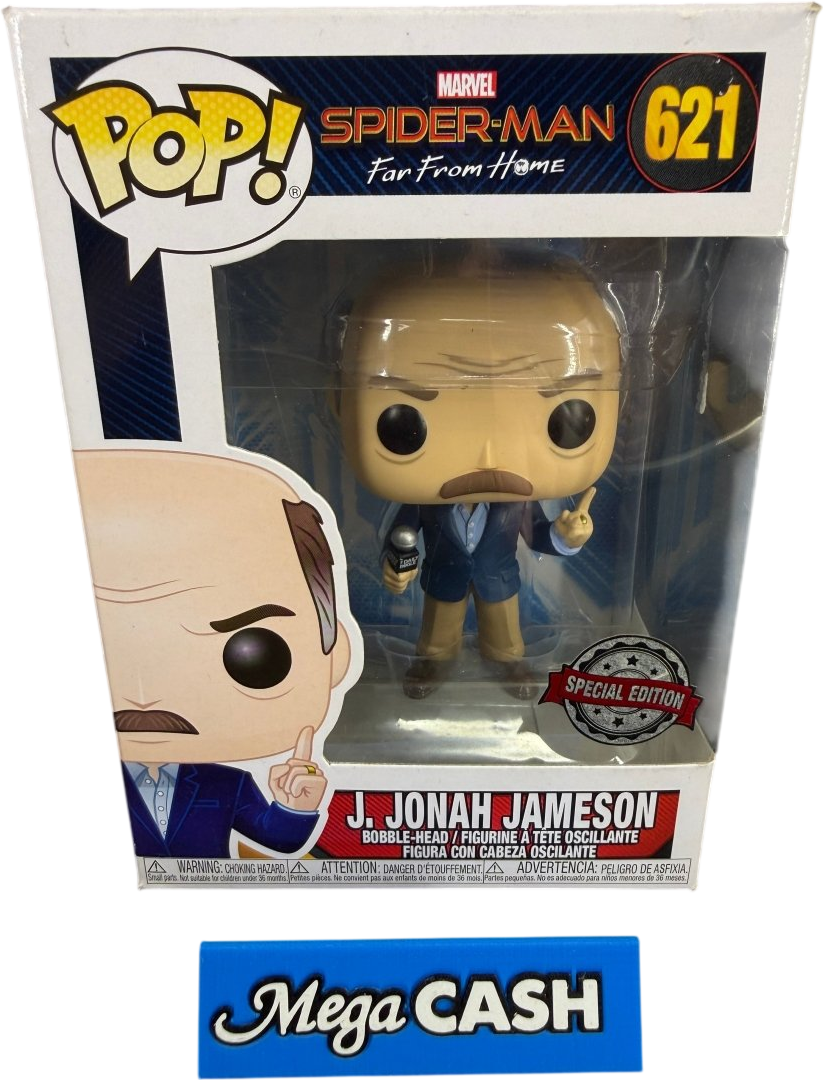 Funko POP! Marvel Spider - Man J. Jonah Jameson 621 - Mega Cash Sydney