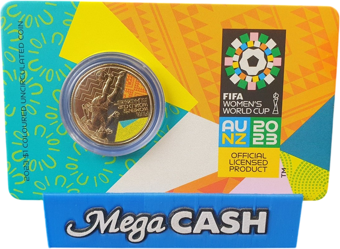2023 - $1 COIN CARD - FIFA WOMENS WORLD CUP - Mega Cash Sydney