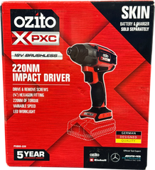 OZITO - PXC 18V 220NM Impact Driver - PXBIS-220 - Skin Only