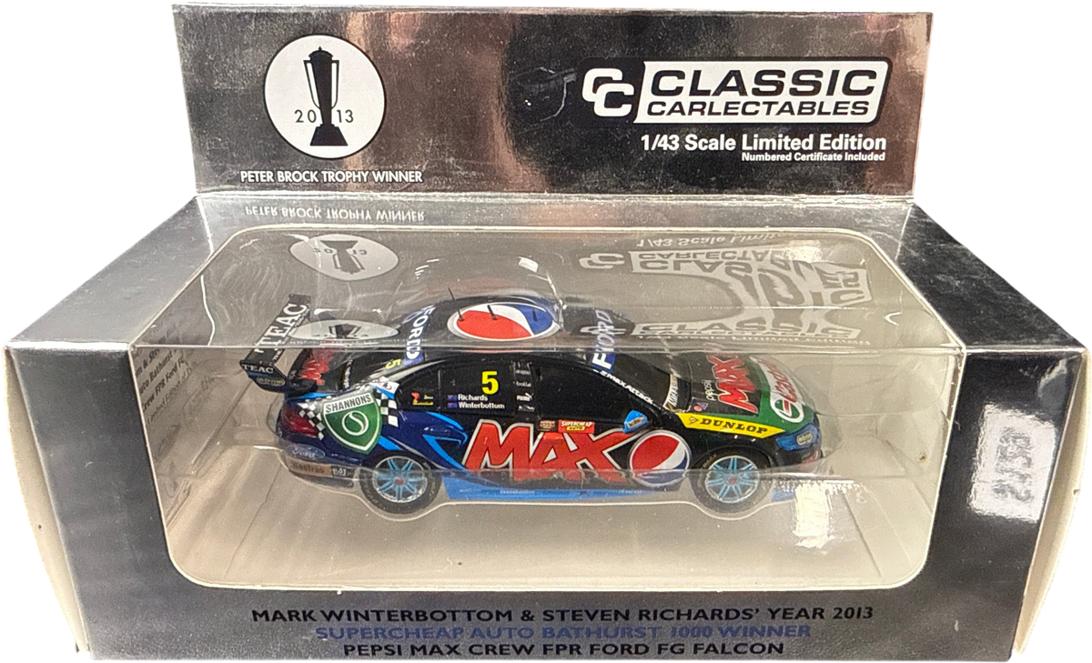 Classic Carlectables - Pepsi Max Crew - FPR Ford FG Falcon - 205-18