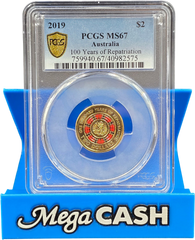 PCGS MS67 - 100 Years Of Repatriation $2 Coin