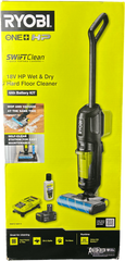 Ryobi 18V HP Wet & Dry  Hard Floor Cleaner 4.0Ah Battery Kit