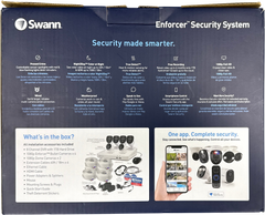 SWANN - Enforcer 8 Channel 1080p FHD DVR Security with 4 Bullet Camera and 2 Dome Camera