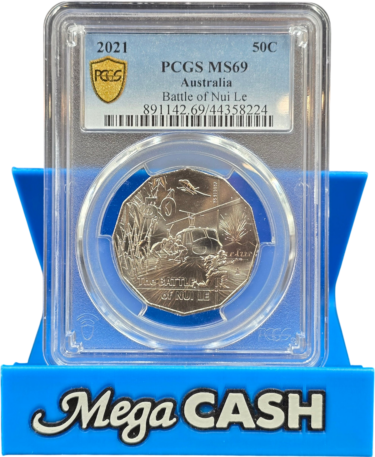 PCGS MS69 - 2021 Battle Of Nui Le 50c
