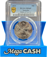 PCGS MS69 - 2021 Battle Of Nui Le 50c