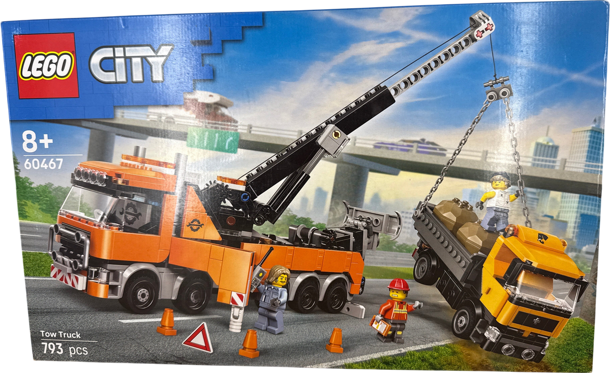LEGO - City Heavy-Duty Recovery Tow Truck with Crane - 60467