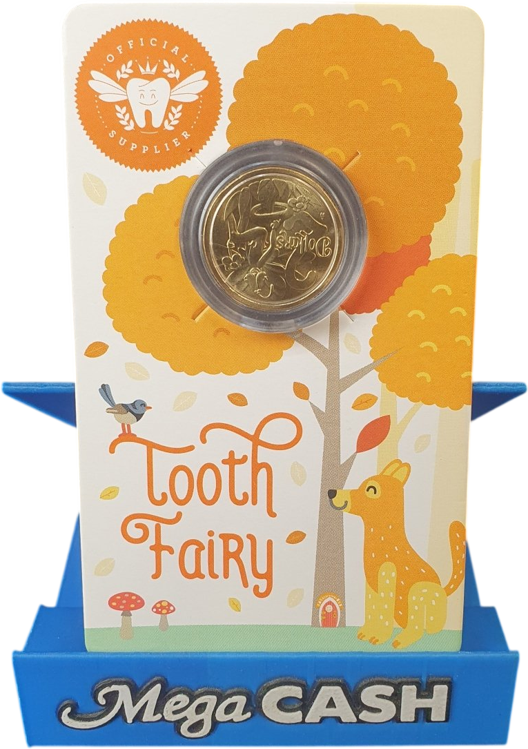 2024 $2 TOOTH FAIRY ON CARD UNCIRCULATED COIN - Mega Cash Sydney