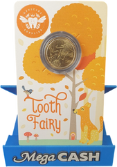 2024 $2 TOOTH FAIRY ON CARD UNCIRCULATED COIN - Mega Cash Sydney