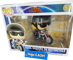 Funko POP! Rides - Captain Marvel - Carol Danvers on Motorcycle #57