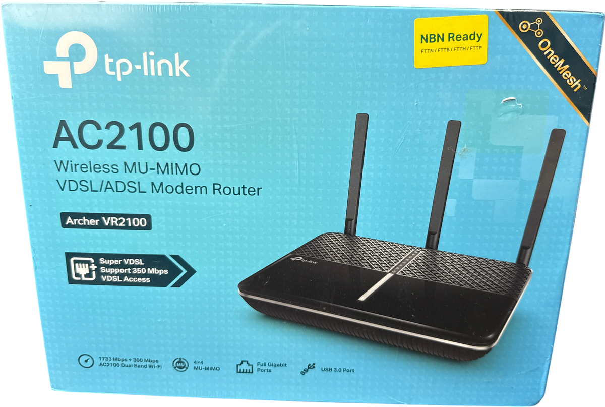 TP-Link - AC2100 v1.0 - Wireless MU-MIMO VDSL/ADSL Modem Router