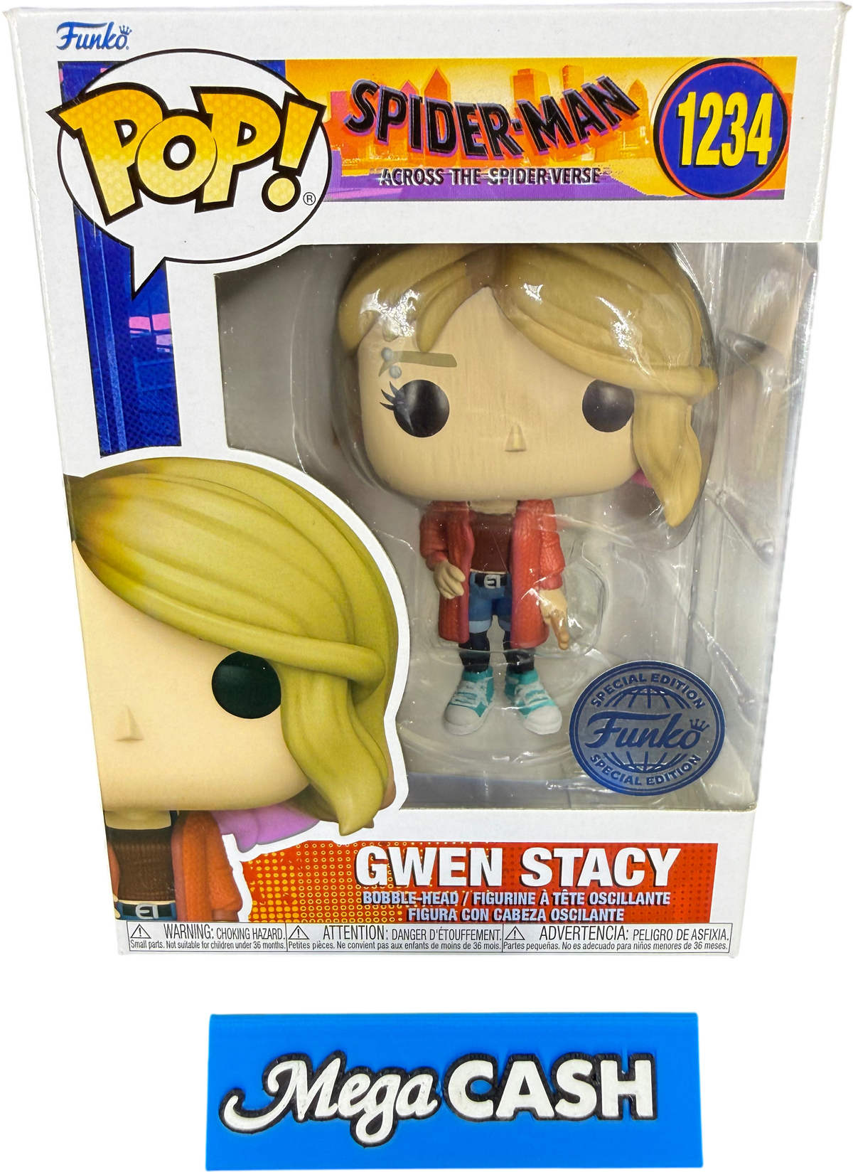 Funko POP! Marvel - Spider-Man: Across the Spiderverse: Gwen Stacy #1234