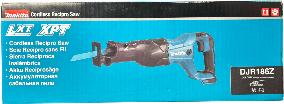 Makita 18V Reciprocating Saw DJR186Z - Skin Only - Like New