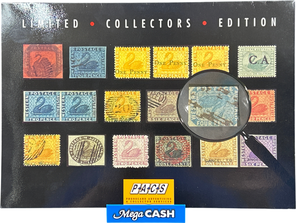 PACS Stamp Classics Phonecard Series 1 Telstra Limited Edition - Mega Cash Sydney