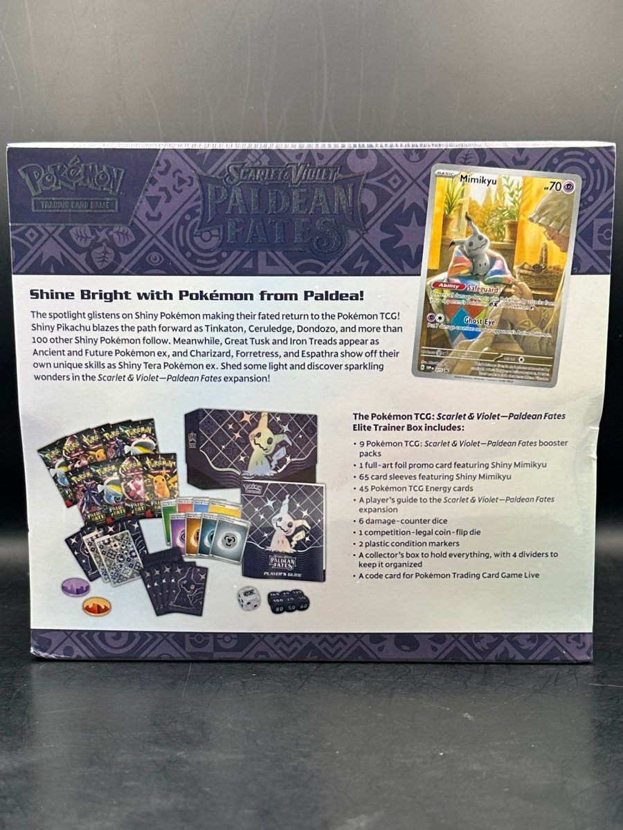 Paldean Fates Elite Trainer Box - Mega Cash Sydney