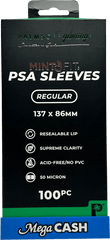 Palms Off Gaming MintFit PSA Sleeves (100 Pack) – Regular Size - Mega Cash Sydney
