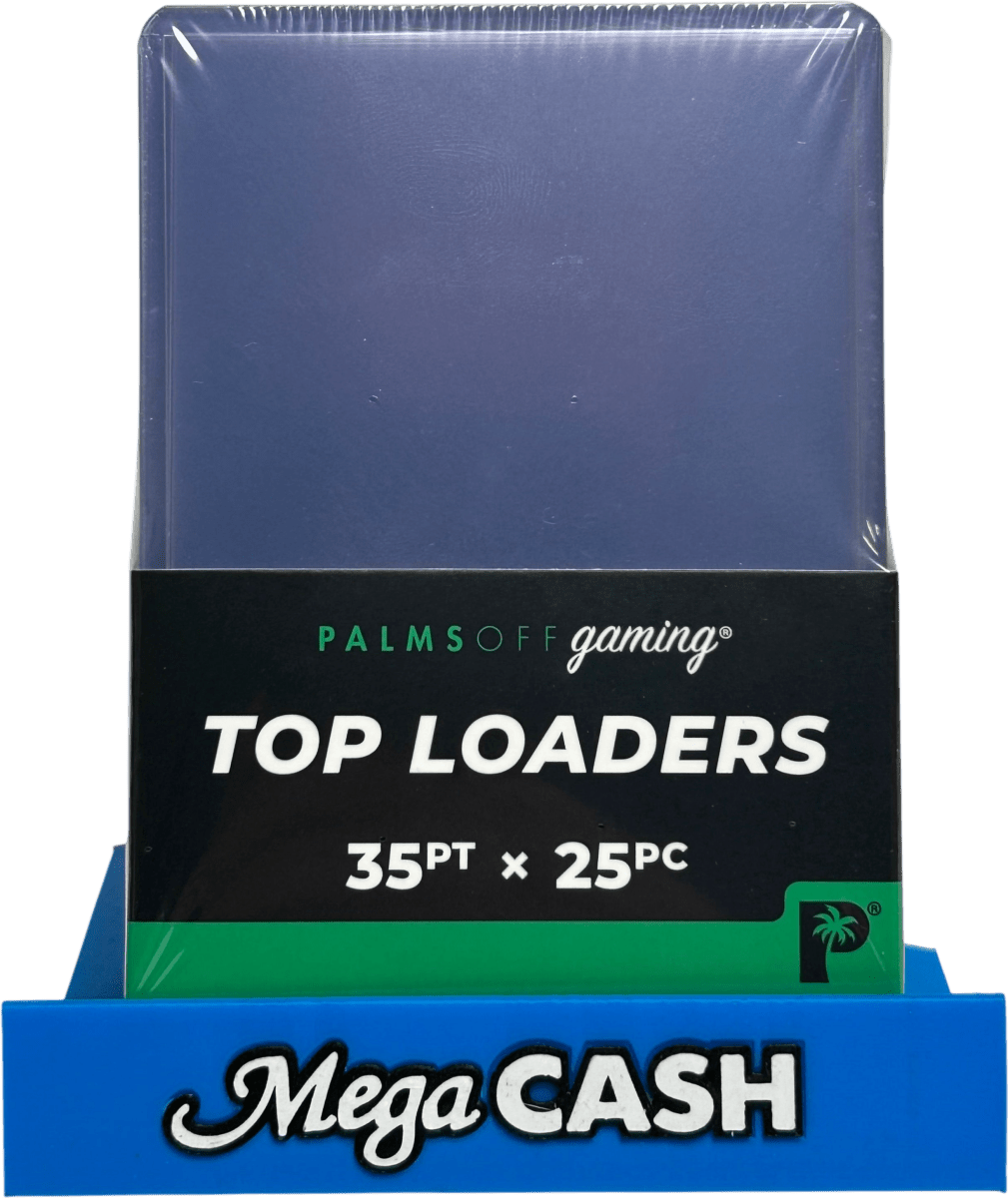 Palms Off Gaming Top Loaders (25 Pack) – 35pt Thickness - Mega Cash Sydney